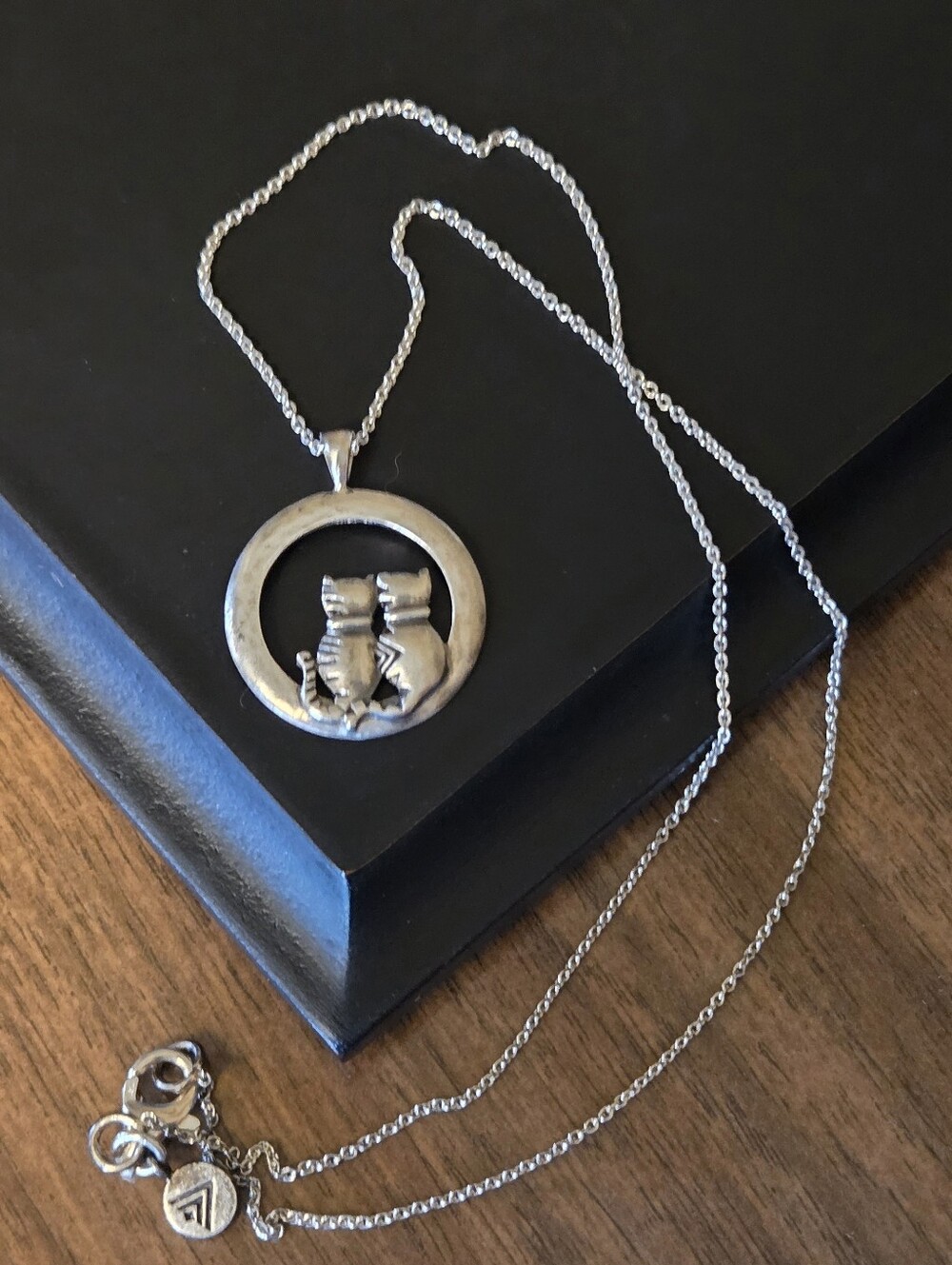 RARE Silpada Sterling Silver Friendship Necklace